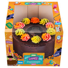 The same great prices as in store, delivered to your door or click and collect from store. Asda Launches Hollow Surprise Cake