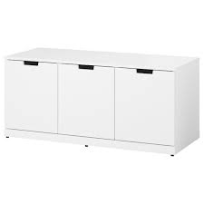 3 aus massivem paulowniaholz gefertigte schubladen paulowniaholz ist das holz des asiatischen blauglockenbaumes. Nordli Chest Of 3 Drawers White Ikea