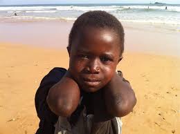 Child Models at Busua Beach