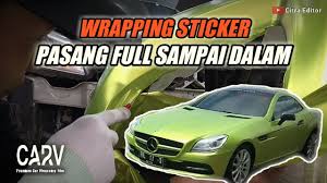 Cara pasang sticker karbon di kereta. 9 97 Mb Pasang Sticker Full Mobil Mercedes Benz Carv Premium Car Wrapping Film Download Lagu Mp3 Gratis Mp3 Dragon