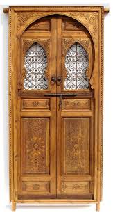 Vintage middle eastern couple riding wooden camels. Moroccan Double Door Wood Doors Interior Moroccan Doors Double Doors