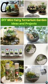 Terrarium Diythese Garden Fairy Bring Ideas These House Your Into Life Mini Diy10 Diy Mini F Fairy Terrarium Small Water Gardens Mini Fairy Garden