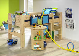 Schau dir bei tiktok kurze videos über #bett an. Halbhohes Bett Hochbett Schreibtisch Kommode Kiefer Massiv Natur Platzsparend Kaufen Bei Natur24 Gmbh