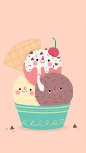 See more ideas about food, ice cream poster, ice cream wallpaper. Imagen De Ice Cream Wallpaper And Cute Monitos Kawaii Imagenes De Helados Tutoriales De Arte