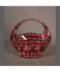 Descubre la mejor forma de comprar online. Cesta De Cristal Bohemia