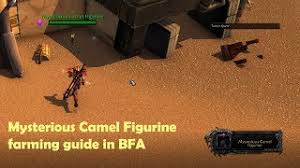 Throw your leg over the middle of the humps and quickly mount it. How To Properly Farm For Mysterious Camel Figurines Uldum Youtube