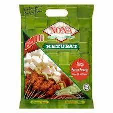 It is usually eaten with savoury dishes like rendang, satay or more commonly, peanut sauce! Buy Ketupat Nasi Impit Big Satay Rice Cake Nona 6 Big Packs Instantready Online In Thailand 163681490518