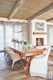 The gray barn mustang rounds handcrafted dining table. The Dining Area S Large Farmhouse Table Seats Up To 10 People Emphasizing The Way The Home Cel Dining Room Design Farmhouse Dining Room Table Farmhouse Dining