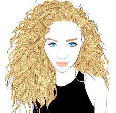 Download cute coloring for kids with dinosaurs for free. Drawing Girl Drawing Tumblr With Color