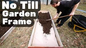 Weeding the area and removing sod, tilling the soil and amending it with compost or other fertilizers, and then finally adding plants or sowing seeds. No Dig Garden Frame Brown Paper Better Than Cardboard Youtube