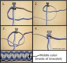 Already made this try these other paracord projects. How To Make A Two Color Survival Bracelet Paracord Bracelet Diy Survival Bracelet Cobra Braid