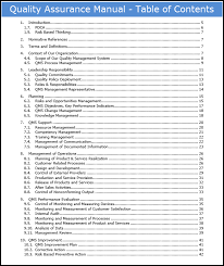 Qa Manual Iso 9001 2015 Internal Audit Business Analysis Safety Audit