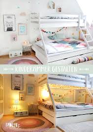 Lybstes Kinderzimmer Gestalten Mit Hochbett Gemutlicher Beleuchtung In Rosa Mint Und Petrol Kinderzimmer Gestalten Kinder Zimmer Zimmer