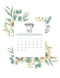 Aesthetic may calendar 2021 · free pngs, stickers, photos, aesthetic backgrounds and wallpapers, vector illustrations and art. Free Printable May 2022 Calendars World Of Printables