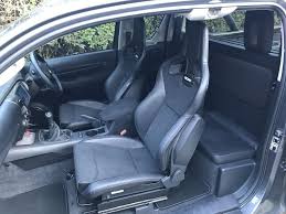 Another Customer Sitting In Comfort We Supplied These Stunning Recaro Sportster Cs Seats With Airbags To Be Fitted In Race Car Chair Car Chair Racing Harness