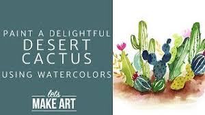 In this watercolor painting tutorial i will sho. Best Watercolor Flower Succulent And Cactus Tutorials