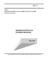 Não descansa, diz fernando medina. Informe Estatistico Da Economia Brasileira Agosto Setembro 2015 Digital Repository Economic Commission For Latin America And The Caribbean