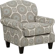 Pennington Blue Medallion Accent Chair Furniture Accent Chairs Best Leather Sofa