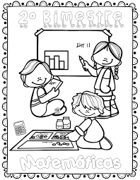 Portada De Matematicas Para Colorear