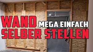 Rigips für gartenlaube / ojenwcxmcg6xdm. Wand Selber Bauen Standerwerk Aus Holz Mit Osb Verkleiden Youtube