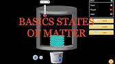 Be sure to click on everything. States Of Matter Phet Simulation Youtube