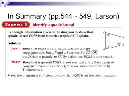 You may select between whole and decimal numbers, as well as whether the properties will have algebraic expressions to solve. 8 5 Kites Trapezoids Ppt Video Online Download