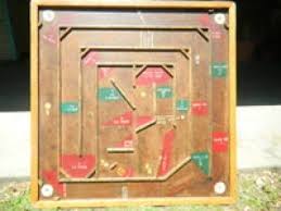 Reverse Side Of A Carrom Board Summer Fun Carrom Board Vintage Board Games Carrom Board Game
