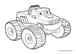 Maybe you would like to learn more about one of these? Monster Truck Coloring Pages For Kids Coloring Home
