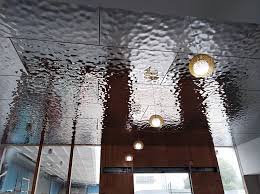Water Wave Stainless Steel Ceiling Wuxi Boweite Metal Stainless Steel Sheet Water Ripples Stainless Steel Screen