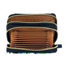 No butterflies were harmed for these! Buxton Women S Faux Leather Monarch Butterfly Print Card Case Wizard Wallet