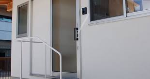 片持ち階段 垂木現し 軒 平屋住宅 階段 住宅