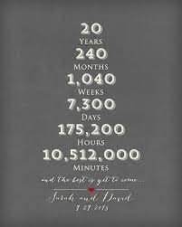 Continue to climb new heights with your hard work, zeal. 20 Year Anniversary Gift 20th Anniversary Art Print 20th Anniversary Gifts Anniversary Gifts For Parents 20 Year Anniversary Gifts