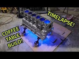 Engine Block Coffee Table Build Bmw E30 Youtube Bmw E30 Engine Block Bmw