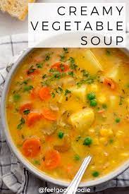Creamy Vegetable Soup Recipe Vegetable Soup Recipe Easy Creamy Vegetable Soups Healthy Soup Recipes