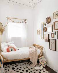 Because none of the items in this nursery are from the baby. Cozy Boho Kids Room Minimalist Kids Room Big Kids Room Room Inspiration