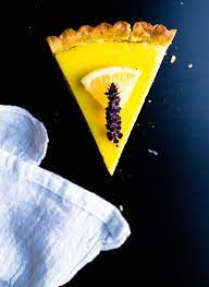 Lemon Tart Lavender Scented Crust Lemon Tart Tart