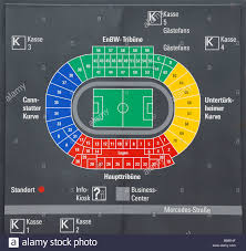 Information Board Block And Seating Plan Mercedes Benz