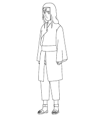 Though a prodigy even by the hyūga's standards, . Printable Hyuga Neji Coloring Pages Anime Coloring Pages