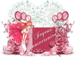 Joyeux Anniversaire Manga Ballons Carte Anniversaire Joyeuse Anniversaire Anniversaire