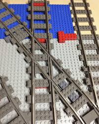 Crossing 9v Lego Track Lego Train Tracks Lego City Train