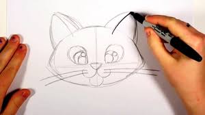 Check out online videos if there are not. How To Draw A Cute Kitten Face Tabby Cat Face Drawing Art For Kids Cc Video Dailymotion