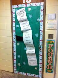 Grab this fun gingerbread activity for your bulletin boards! Pin By Miriam Romero On School Mrs B Christmas Classroom Door Door Decorations Classroom Christmas School Door Decorations