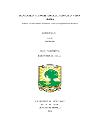 Dalam pelaksaan hak dan kewajiban kita sebagai warga negara tentu saja tidak berjalan mulus, masih banyak warga negara yang melakukan pelanggaran hak dan. Pdf Pelanggaran Hak Dan Pengingkaran Kewajiban Azizah Zurinada Academia Edu