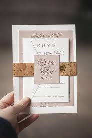 Vineyard Cork Wedding Invitation With Neutral Metallic Colors Wine Themed Wedding Invitations Cork Wedding Wine Theme Wedding