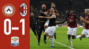 L'udinese è in un periodo favorevole, dove ha raccolto undici punti con tre vittorie, tre pareggi ed una. Highlights Udinese 0 1 Ac Milan Matchday 11 Serie A Tim 2018 19 Youtube