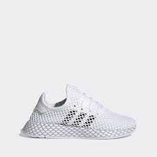 Unisex shoes sneakers adidas originals deerupt runner bd7890top rated seller. Adidas Originals Deerupt Runner J F34295 Weib Fur 69 50 Sneakerstudio De