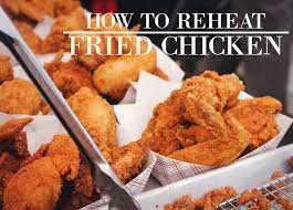 Take the chicken out of the fridge 20 to 30 minutes before reheating. How To Reheat Fried Chicken So It Stays Crispy Chasing Foxes