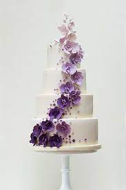 45 Beautiful And Tasty Wedding Cake Trends 2021 Purple Wedding Cakes Lavender Wedding Cake Orchid Wedding Cake