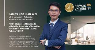 Inti provides students with academic excellence through a understand the use of mathematics, statistics, and financial theory to measure the financial consequences of risk. Ucsi S Actuarial Science Student Creates History