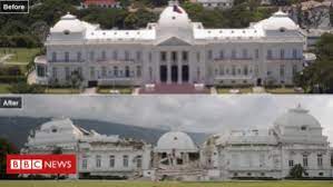 President Jovenel Moise Lays Foundation Stone For Construction Of New National Palace